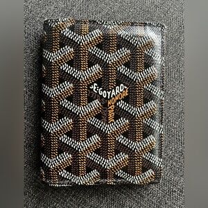 Goyard Saint Marc Card Wallet / Black